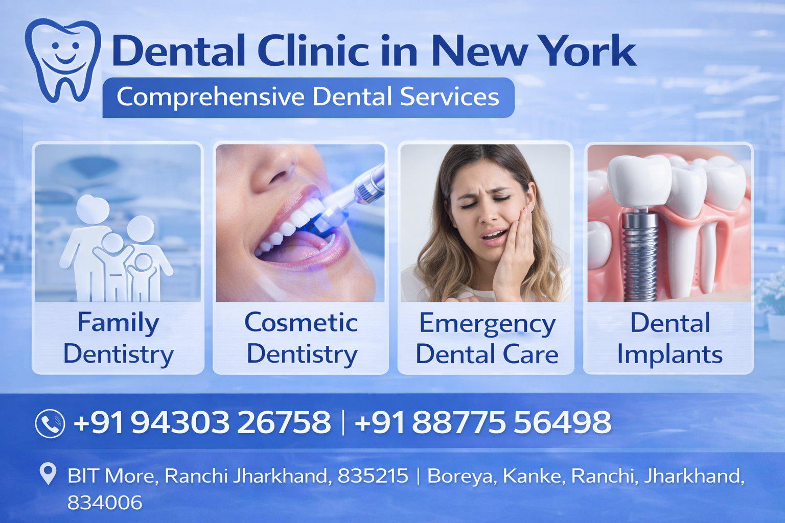 Smile Return Dental Clinic – Complete Dental Care in New York
